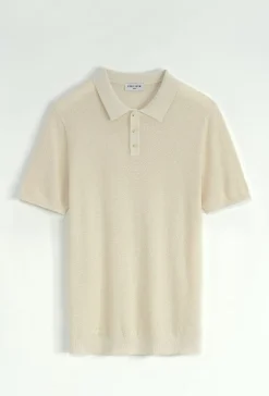 Pull à col chemise avec boutons