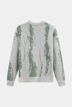 Pull à motif griffonnage