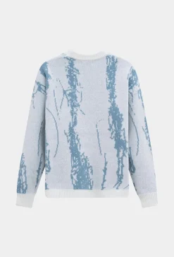 Pull à motif griffonnage