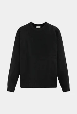 Pull à motif palmier uni
