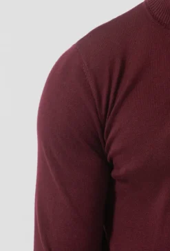 Pull col roulé