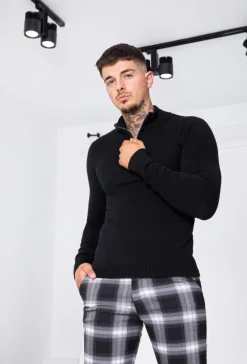 Pull doux et chiné maille fine