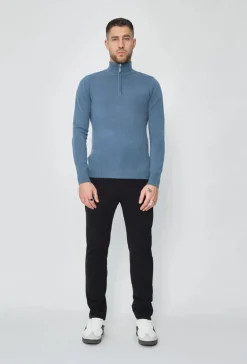 Pull doux et chiné maille fine