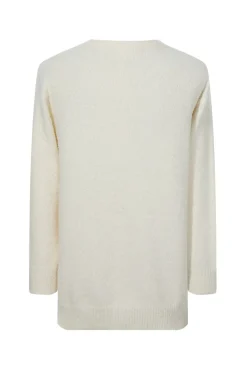 Pull effet peluche mohair
