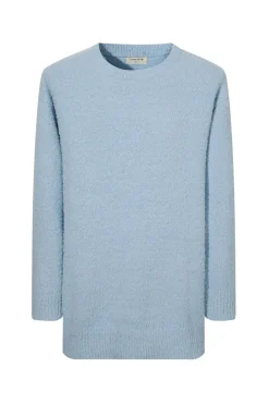 Pull effet peluche mohair