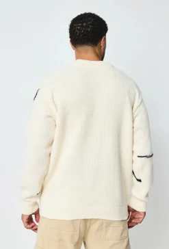 Pull en maille artistique