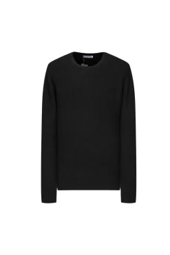 Pull en maille cotelé