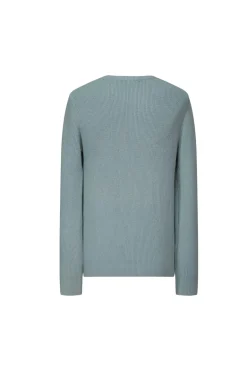 Pull en maille cotelé