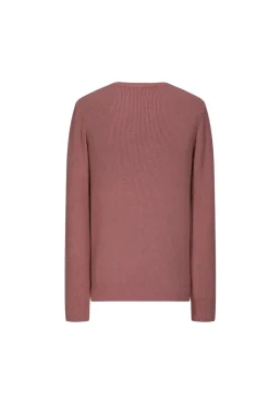 Pull en maille cotelé