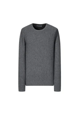 Pull en maille cotelé