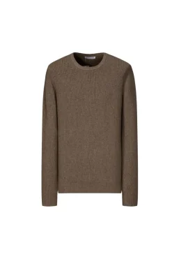 Pull en maille cotelé