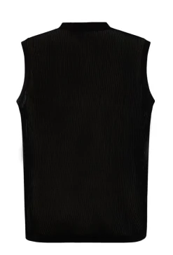 Pull en maille sans manches