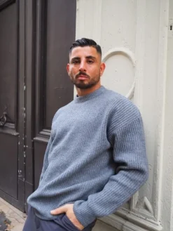 Pull en maille uni