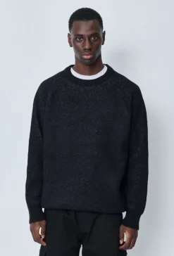 Pull maille couleur uni col rond