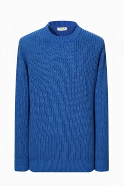 Pull maille épaisse cotelée