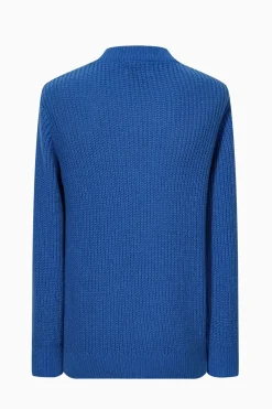 Pull maille épaisse cotelée