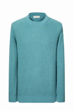 Pull maille épaisse cotelée