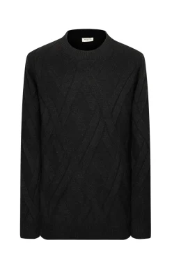 Pull maille épaisse torsadée