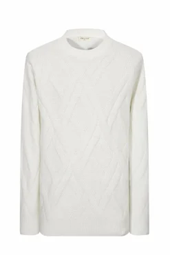 Pull maille épaisse torsadée