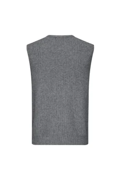 Pull maille sans manches