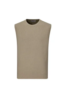 Pull maille sans manches
