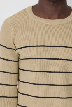 Pull marin à rayures
