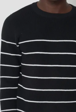 Pull marin à rayures