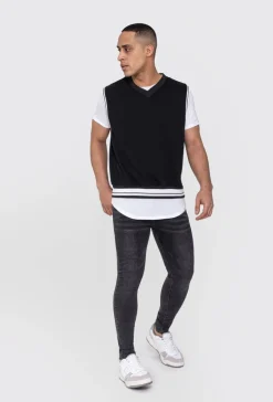 Pull sans manches