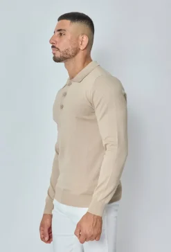 Pull uni en maille