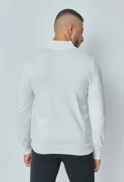 Pull uni en maille