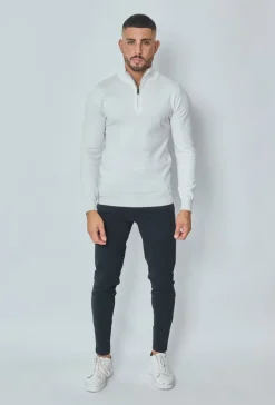 Pull uni en maille