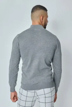 Pull uni en maille