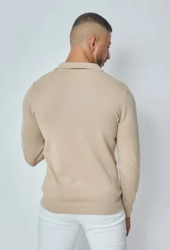 Pull uni en maille