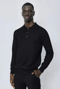 Pull uni en maille