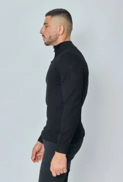 Pull uni en maille