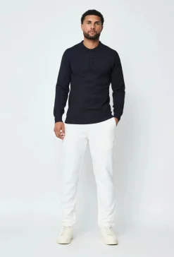 Pull uni en maille