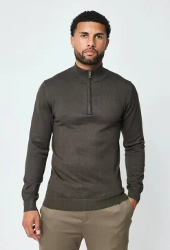 Pull uni en maille