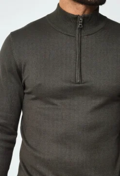 Pull uni en maille