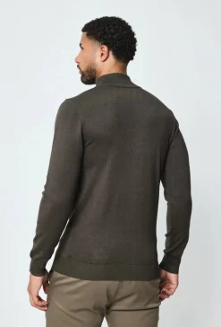 Pull uni en maille
