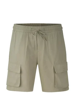 Short cargo droit uni