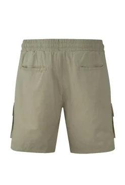 Short cargo droit uni