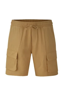 Short cargo droit uni