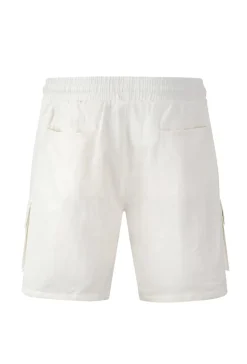 Short cargo droit uni