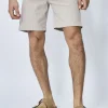 Short chino à carreaux