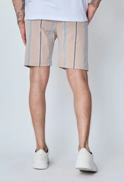 Short chino à carreaux