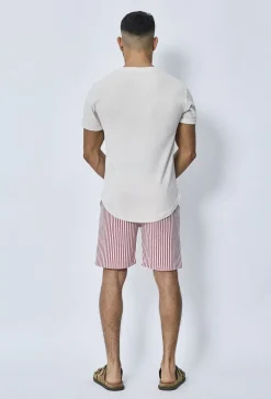 Short chino à carreaux