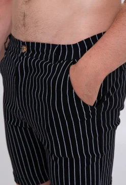 Short chino rayé