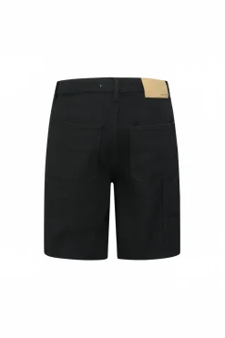 Short classique uni à coupe large