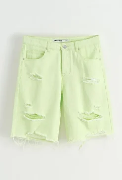 Short en jean décontracté