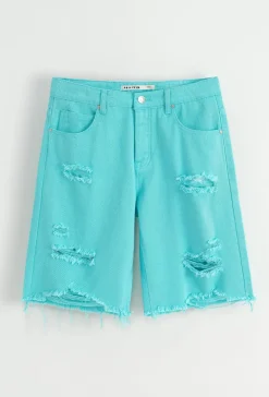 Short en jean décontracté